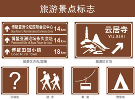 旅游景點(diǎn)標(biāo)志